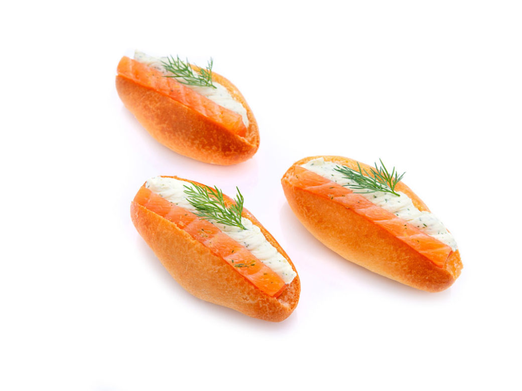 Navette saumon gravlax