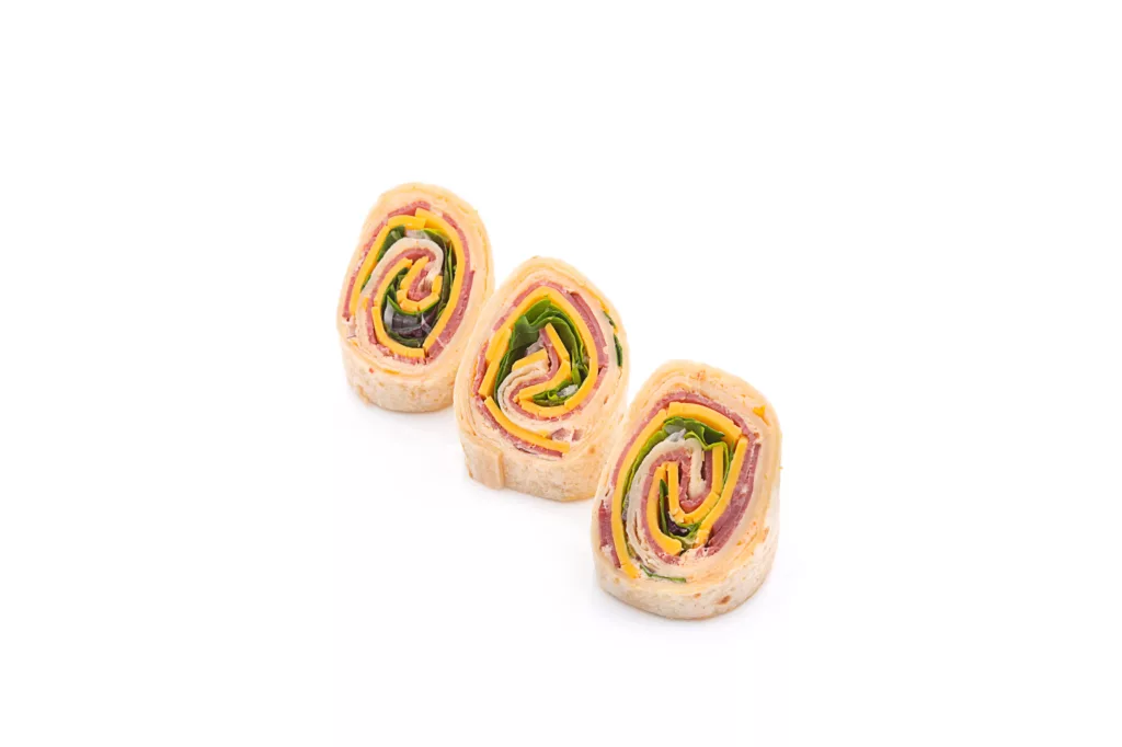 Wrap pastrami et cheddar