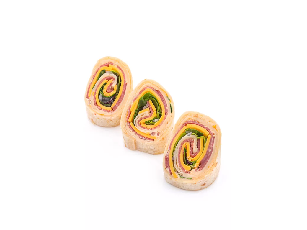 Wrap pastrami cheddar