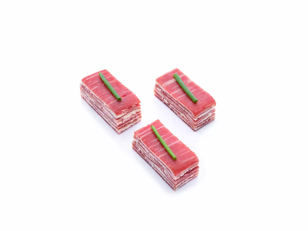 Millefeuille de Bresaola Au Mascarpone