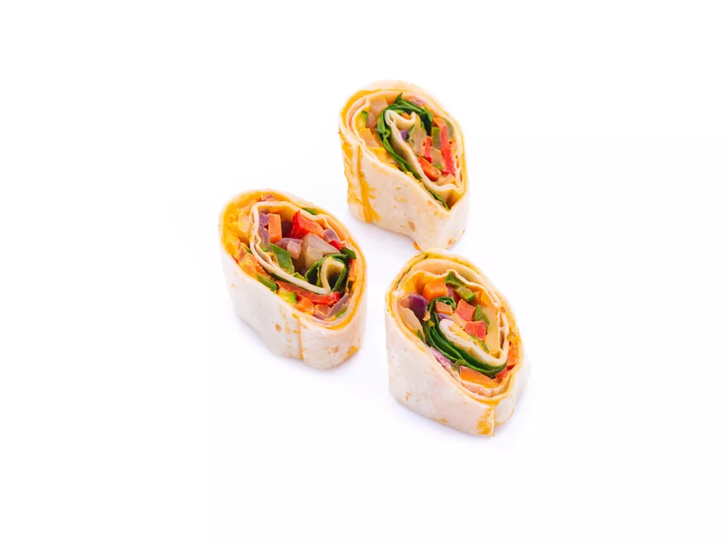 Mini wrap veggie