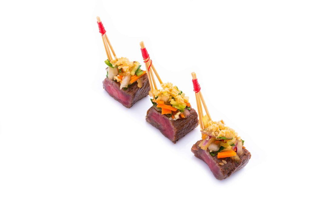 Tataki de boeuf thaï