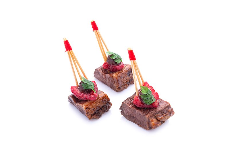 Canard framboise