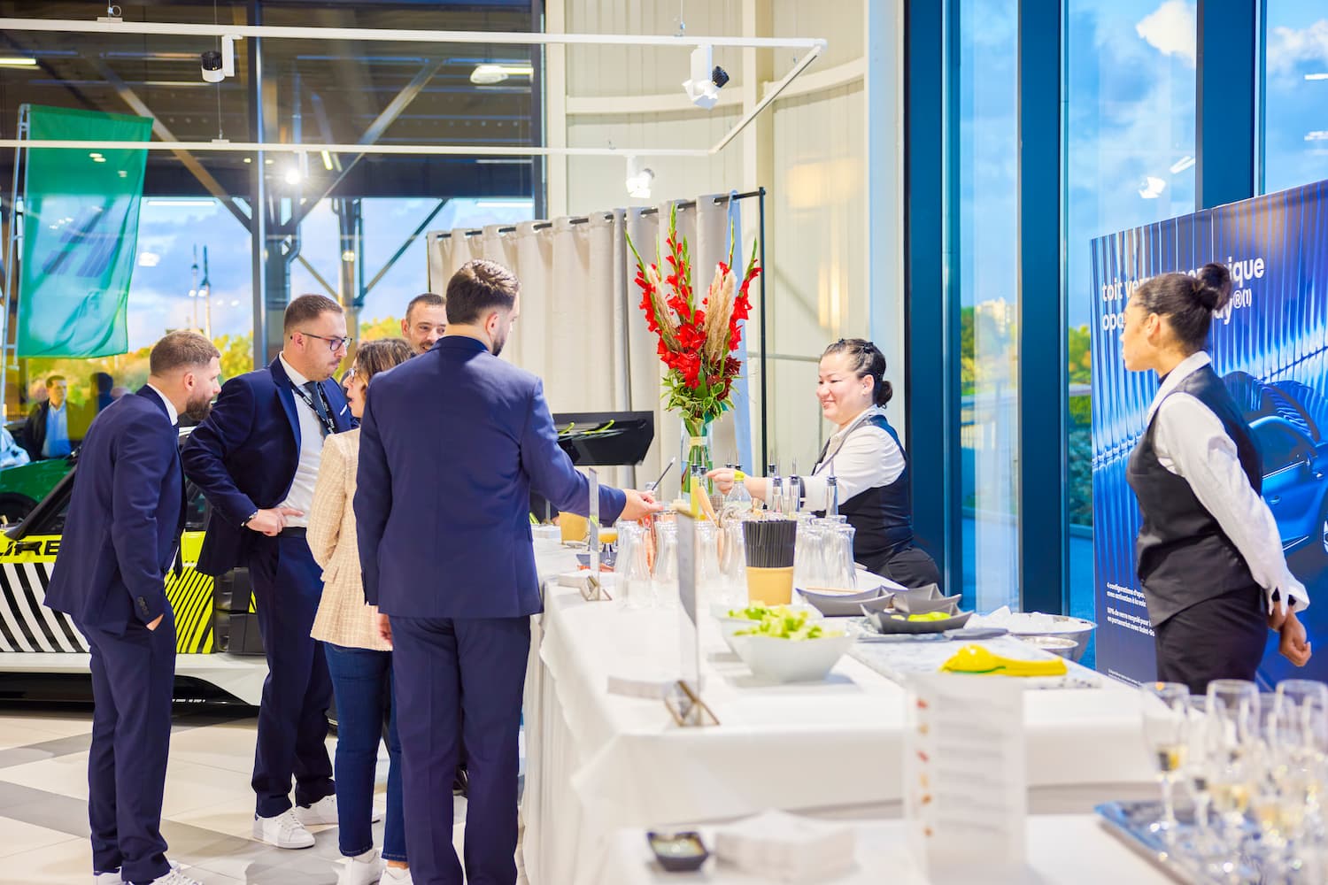 ZMY_7743 Cocktail déjeunatoire professionnel organisé par Le Traiteur Parisien à Paris