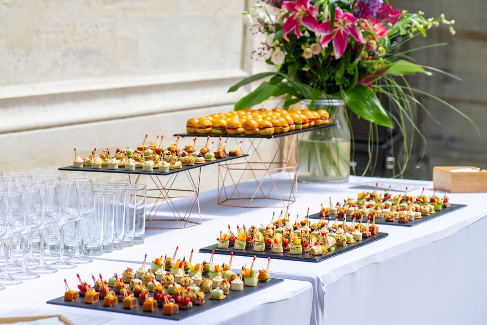 IMGP1680 buffet cocktail extérieur Le Traiteur Parisien