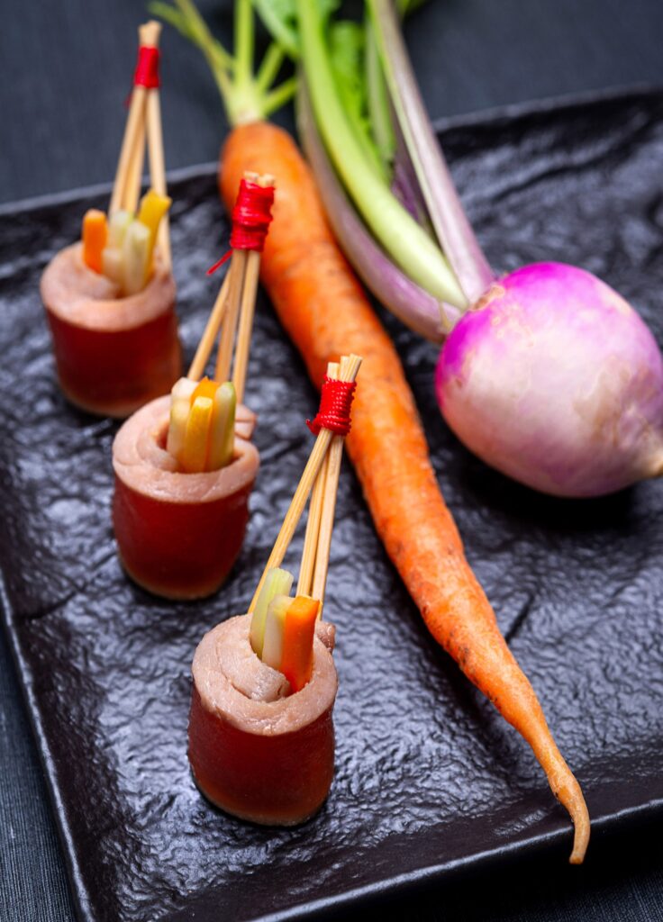 Traiteur événementiel lors d'un événement professionnel 