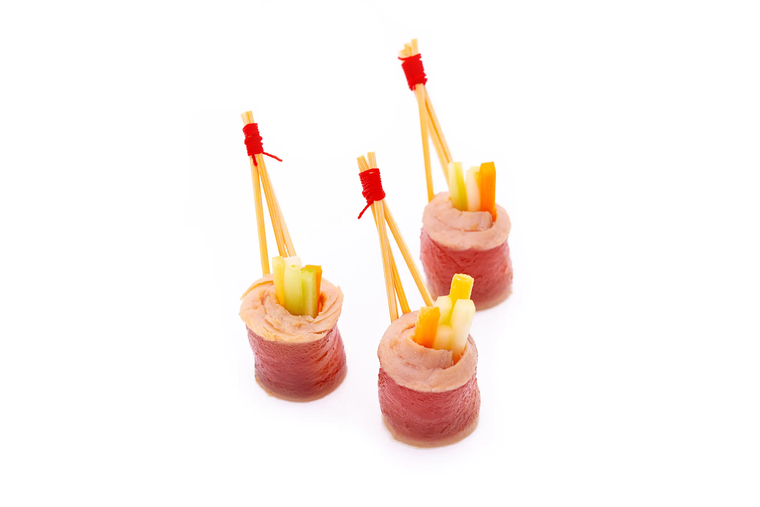 Roll de Thon Saku et Légumes Croquants