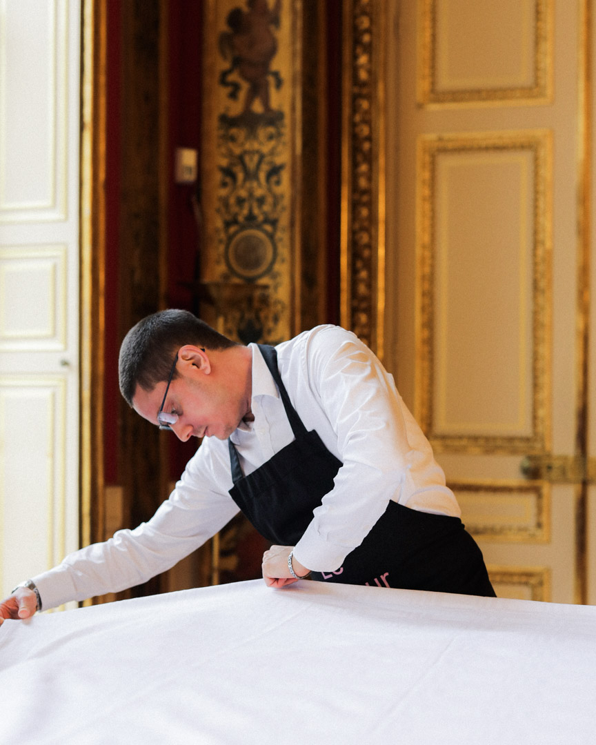 Plateaux healthy de crudités et fruits coupés pour un cocktail par Le Traiteur Parisien