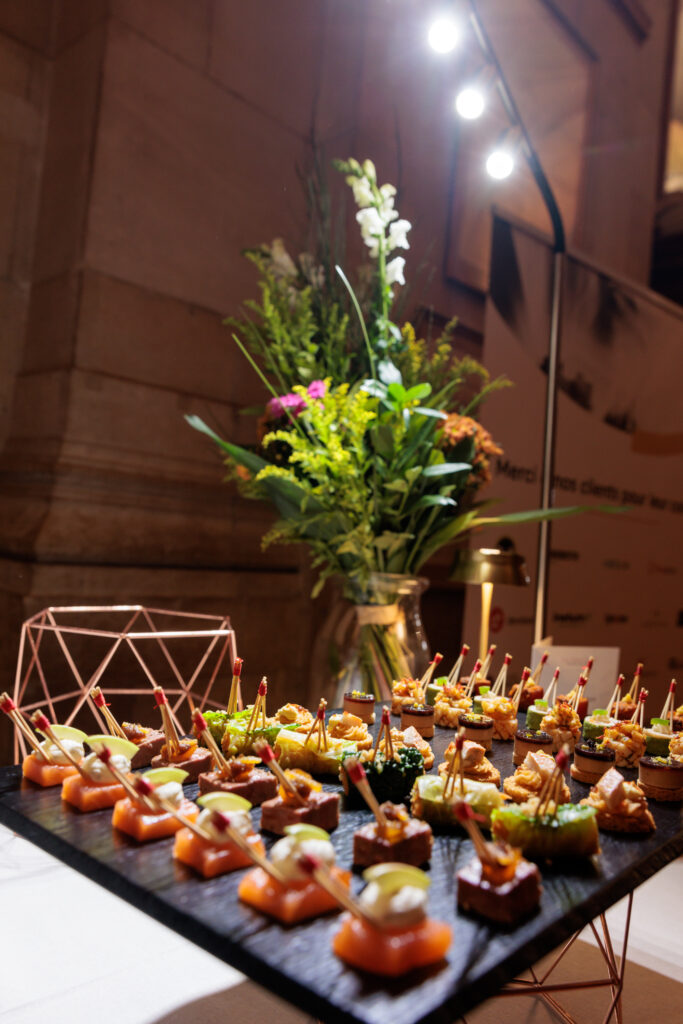 Service traiteur événementiel haut de gamme