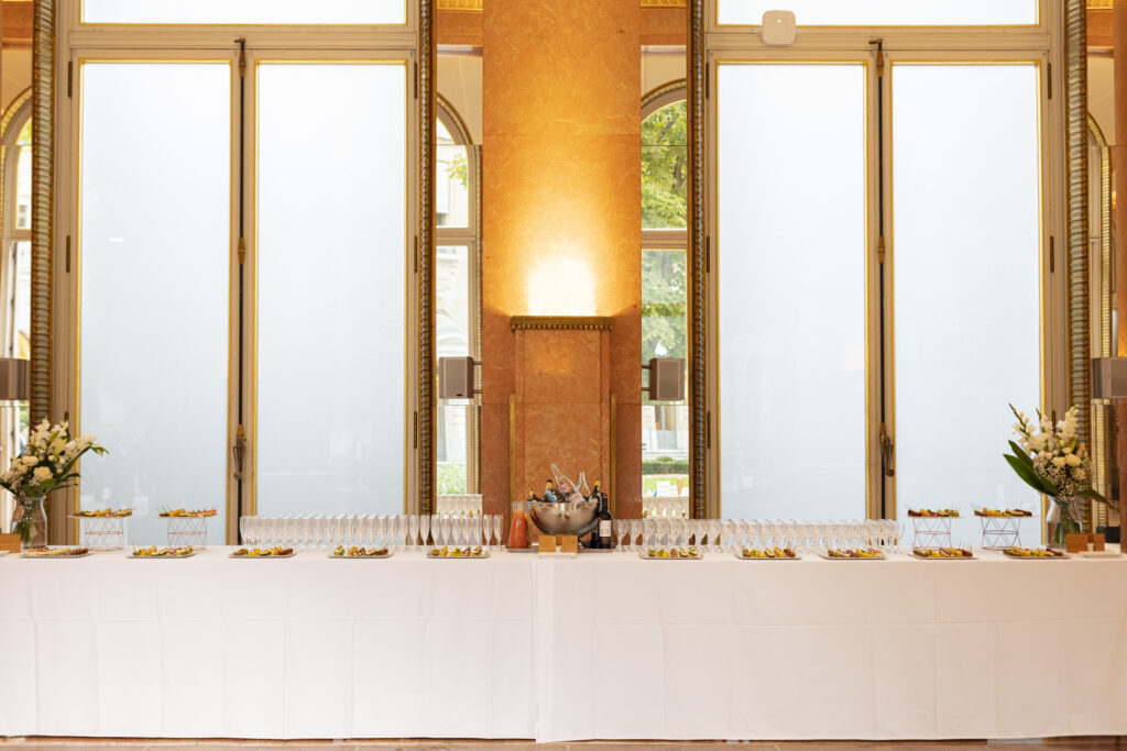 cocktail déjeunatoire cabinet d’audit à Paris