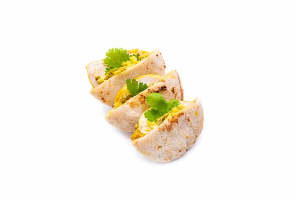 Mini pita tajine de poulet