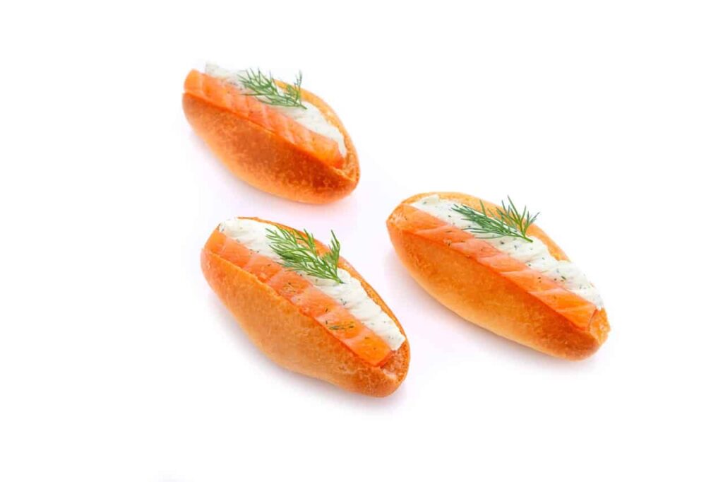 Navette saumon gravlax